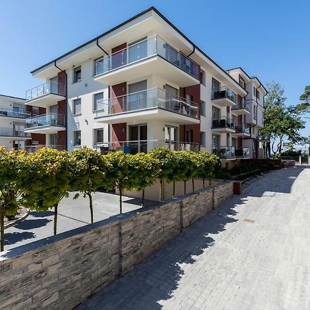 Ferienwohnung Apartament Klifowa Z Widokiem Na Morze I Basenem Rewal Exterior foto