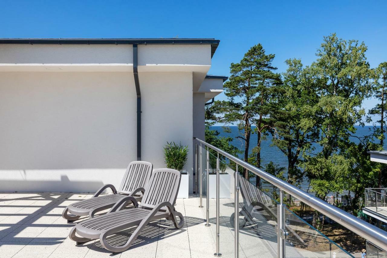 Apartament Klifowa Z Widokiem Na Morze I Basenem Rewal Exterior foto