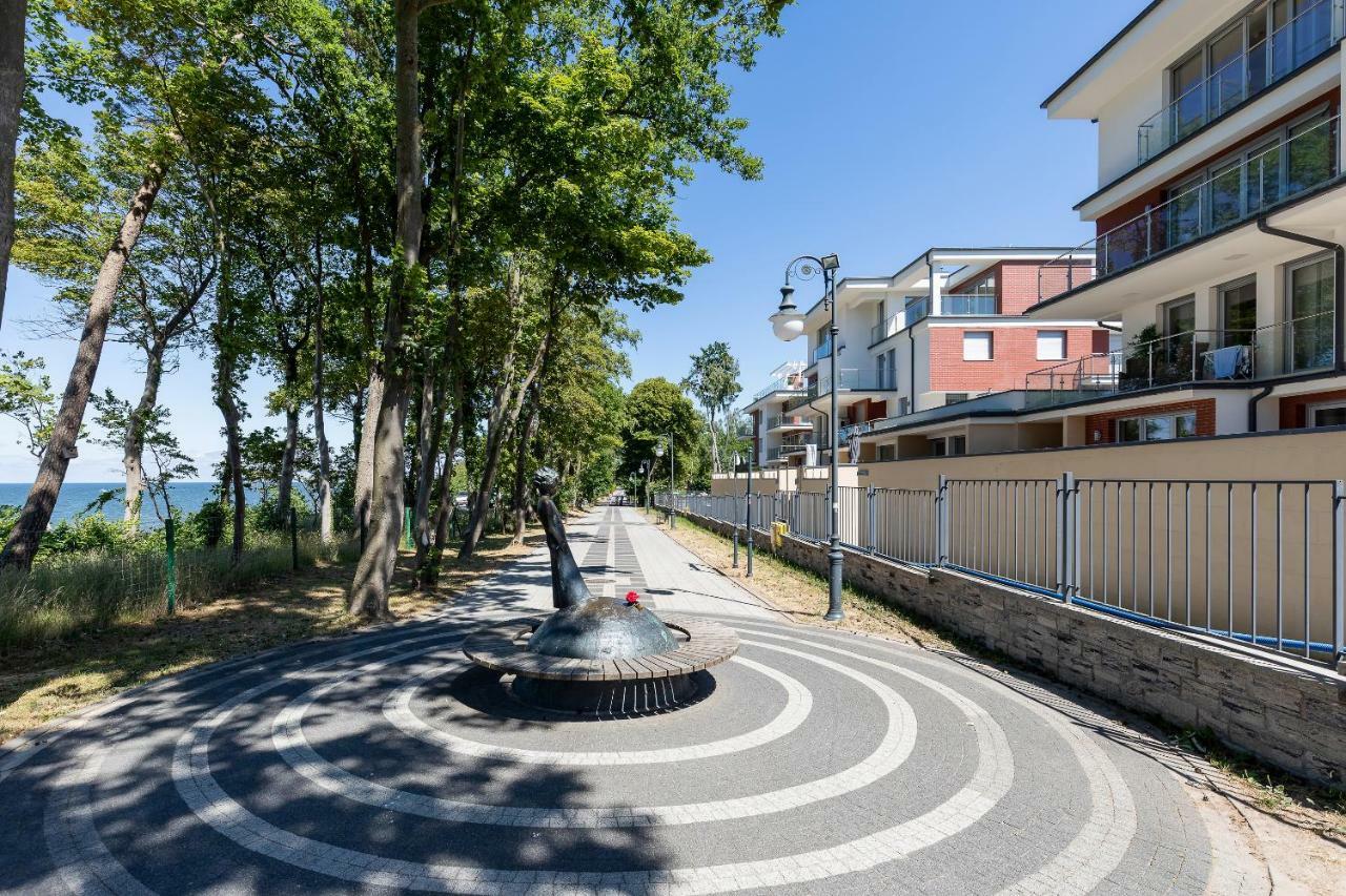 Apartament Klifowa Z Widokiem Na Morze I Basenem Rewal Exterior foto