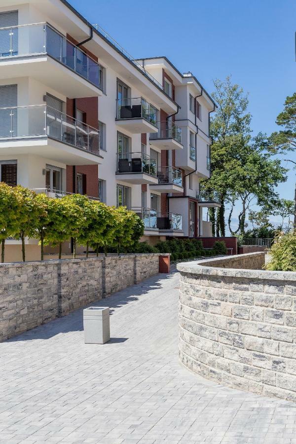 Ferienwohnung Apartament Klifowa Z Widokiem Na Morze I Basenem Rewal Exterior foto