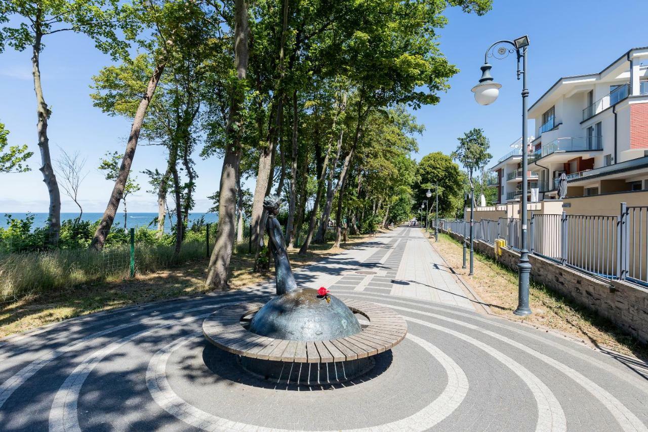 Apartament Klifowa Z Widokiem Na Morze I Basenem Rewal Exterior foto