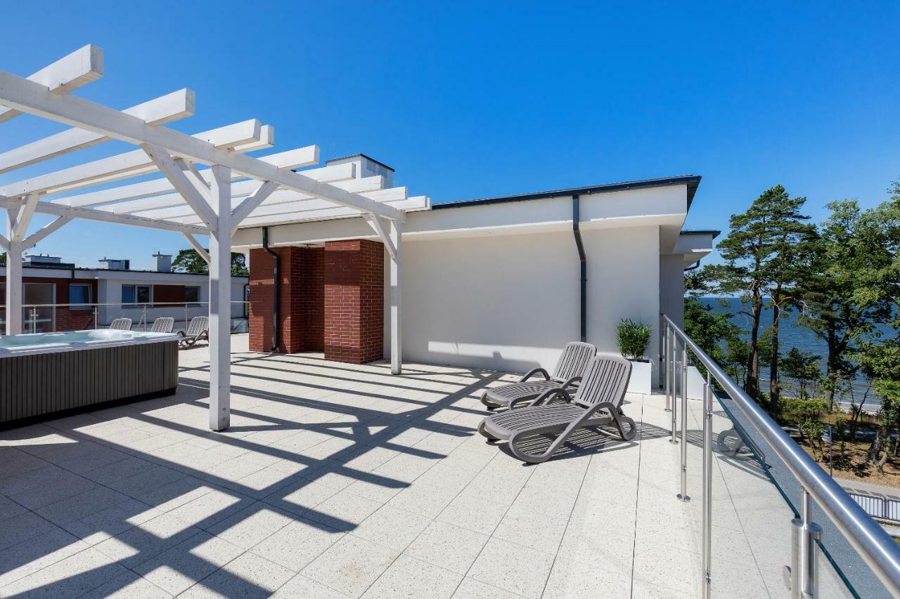 Apartament Klifowa Z Widokiem Na Morze I Basenem Rewal Exterior foto