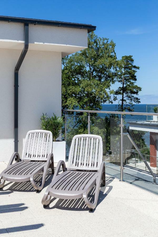 Apartament Klifowa Z Widokiem Na Morze I Basenem Rewal Exterior foto