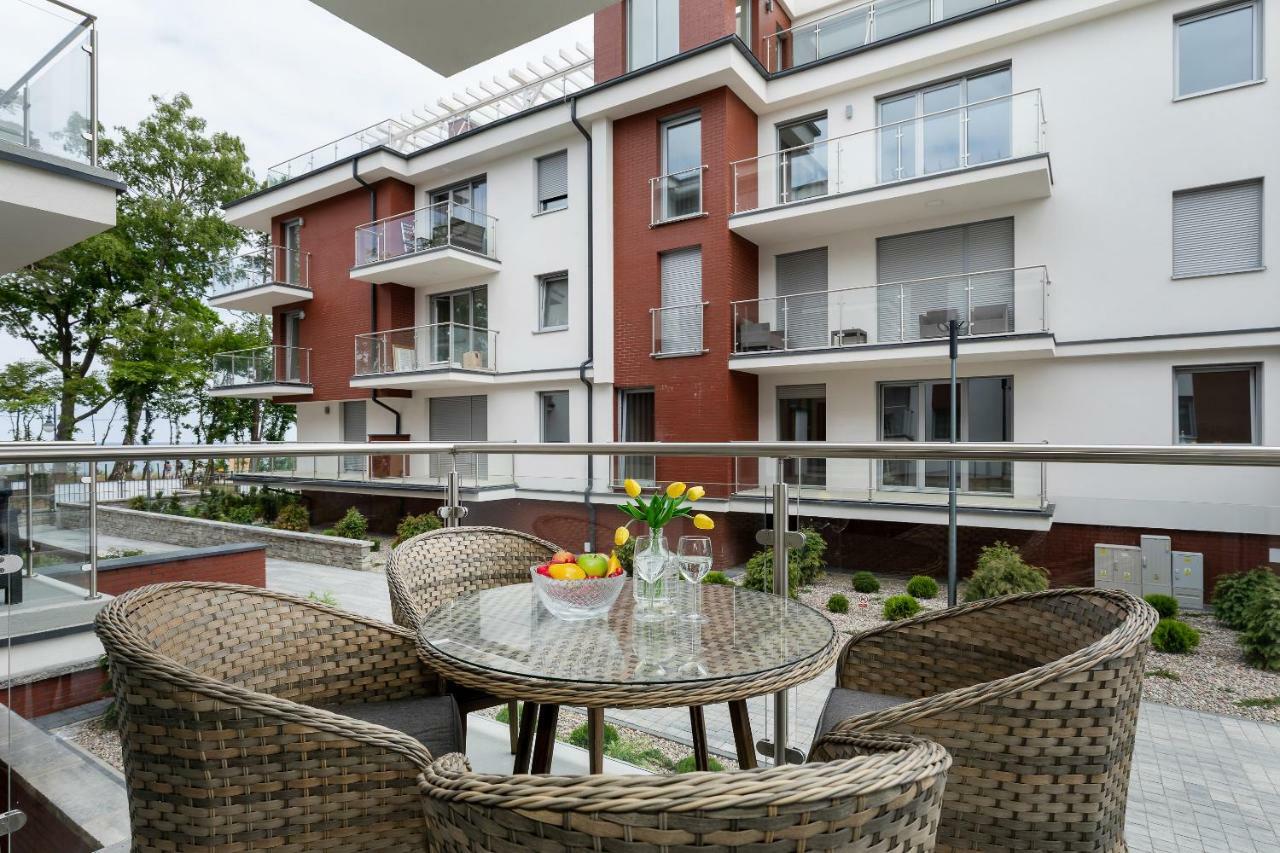 Apartament Klifowa Z Widokiem Na Morze I Basenem Rewal Exterior foto